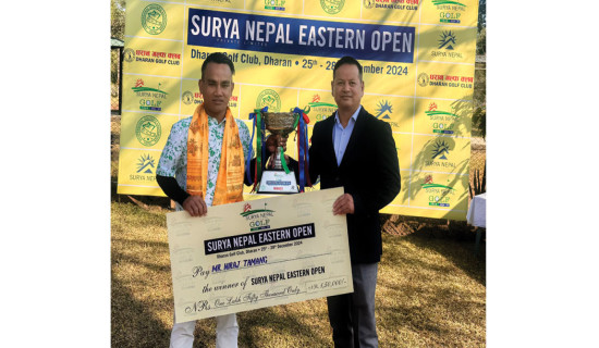 Local pro Niraj wins title, equals winning total record