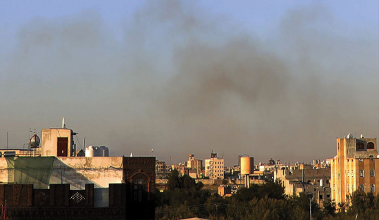 Israel struck Houthi rebels in Sanaa airport  while WHO chief says he was metres away