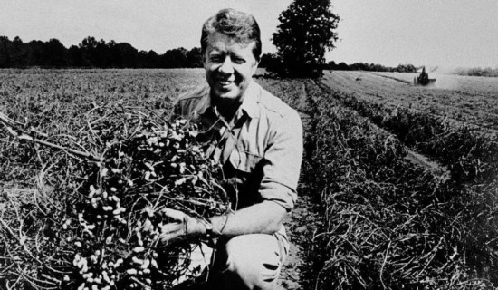 Jimmy Carter: From peanut farmer to one-term president and Nobel winner