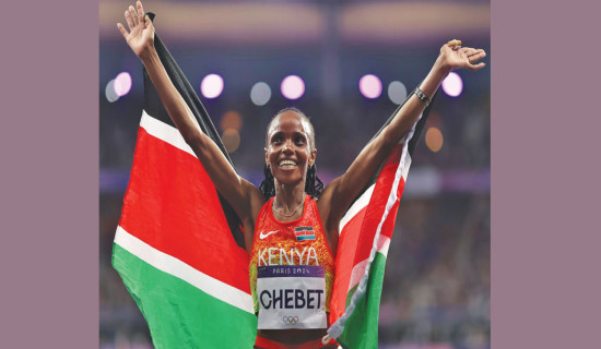 Chebet caps stellar 2024 with women's 5km WR