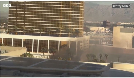 Cybertruck filled with fuel and fireworks explodes at Trump's Las Vegas hotel