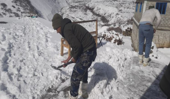 Samdo village empty as all move to lowlands to escape winter cold