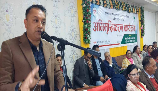 Prepare to take achievement papers to people in elections-NC general secretary Thapa