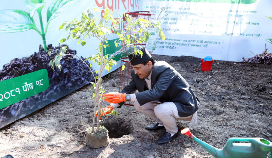 Global IME Bank Announces Plantation of 18,000 Trees on the Occasion of its 18th Anniversary