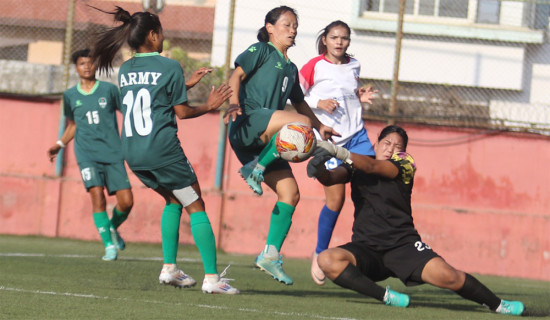 Army bounce back in Women’s League after losing in U16