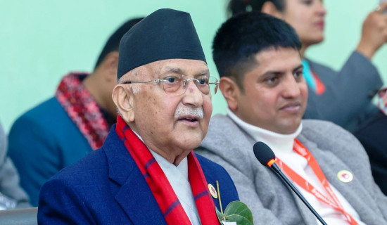 PM Oli urges FSU to be united for election