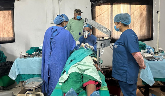 531 undergo free eye surgery in Rautahat