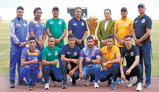 Teams gear up for Nepal Kabaddi League