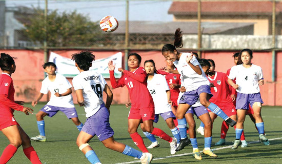 Nepal Police Club lift 1st Jay Trophy