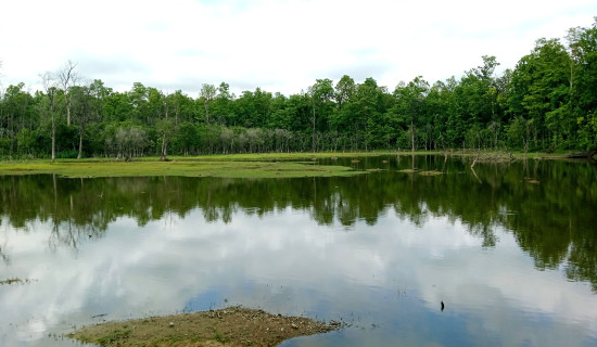 View of Chayama Lake