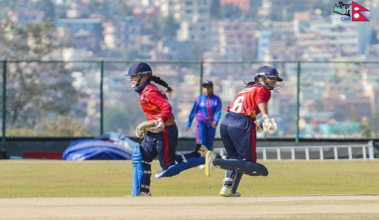 Lumbini Women beat Gandaki by 6 wickets in PM Cup Cricket