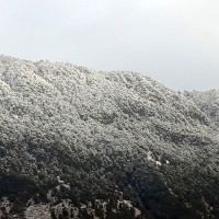 Bajura receives snowfall, farmers elated