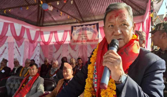 People have trust over incumbent govt.: Minister Gurung