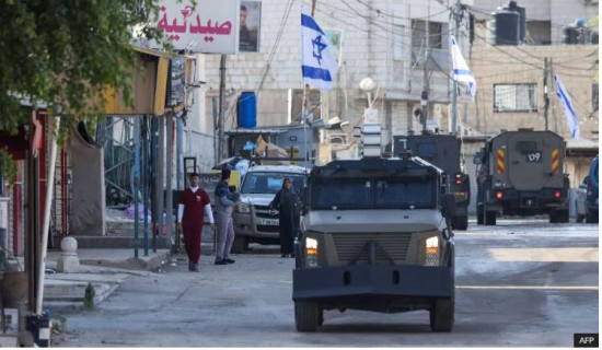 Nine Palestinians killed as Israeli forces launch major operation in Jenin