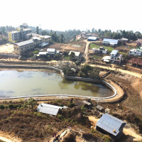 In pictures: PM Prachanda inspects new parliament building construction