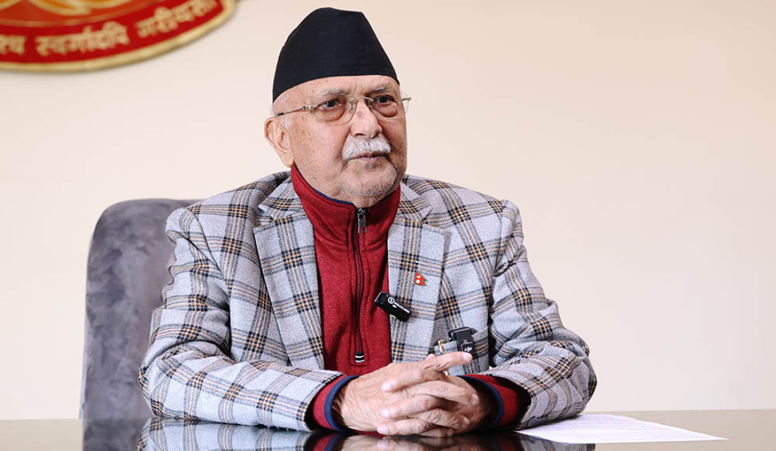 Plans underway to make roads safe by developing tunnel ways, PM Oli says