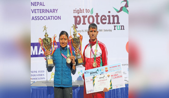 Santoshi dominates Right to Protein  half-marathon