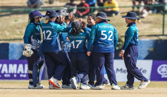 Nepal loses to Thailand by 5 runs in Women's T20I Tri-Series