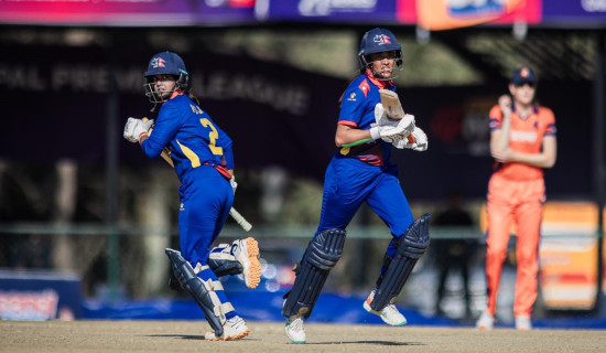 Nepal posts 146-run target for Netherlands in Women's T20I Tri-Series