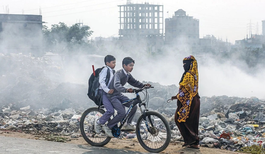 Bangladesh capital's air quality world's worst