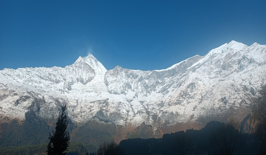 Dhaulagiri mountain range