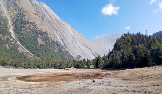 Swargadwari Hill and Dhukur pond