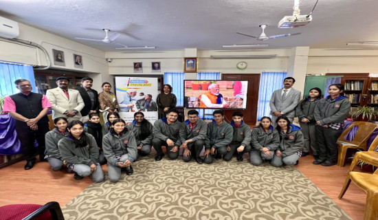 KV Embassy of India organizes PARIKSHA PE CHARCHA 2025