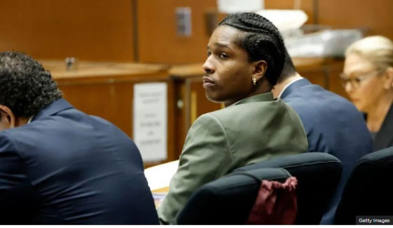 A$AP Rocky not guilty of firearm assault on LA street