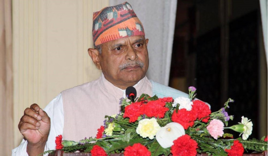 Democracy Day is people's day: First President Dr Yadav