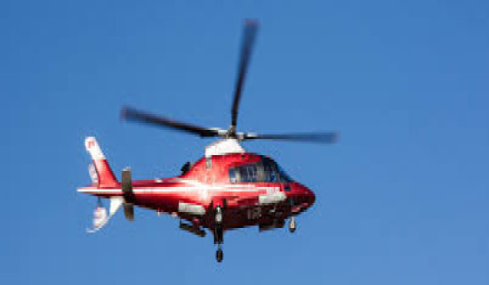 Pregnant woman rescued by helicopter after excessive bleeding