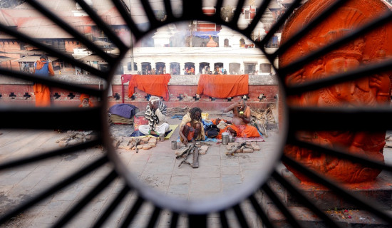 In pictures: Saints, Sadhus arrive at Pashupatinath for Mahashivaratri