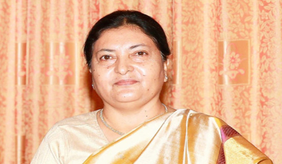 Former President Bhandari's best wishes on Mahashivaratri