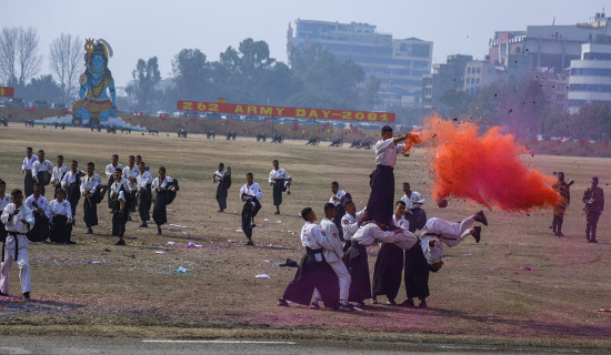 In pictures: 262nd Army Day celebration