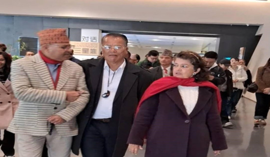 Koirala led NC delegation team in China's Chengdu