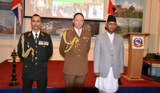 British Army Chief hails Nepali Army