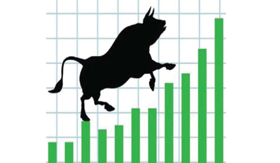 Share market goes bullish,  index up by 75 points