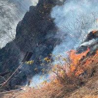 Bajura locals start rebuilding demolished Chhaupadi huts