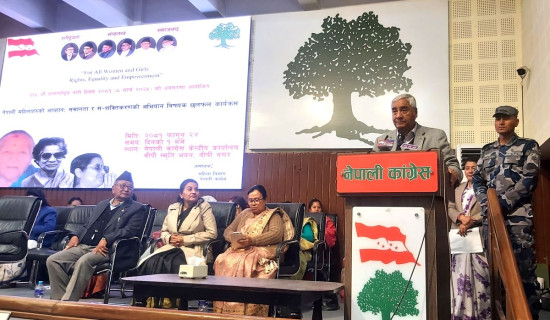 Nepal ahead of other countries in terms of women rights-President Deuba