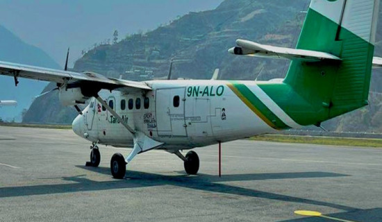 Tara Air suspends flights to three districts from Surkhet