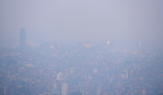 Air pollution up in Kathmandu Valley due to lack of rainfall