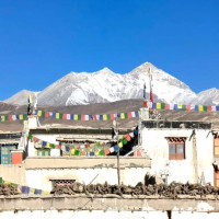 Tamang settlement located at Bhusme Village, Lamjung