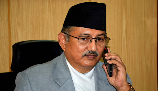 Home Minister takes updates about quake
