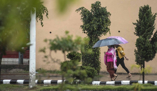 Rainfall in three provinces