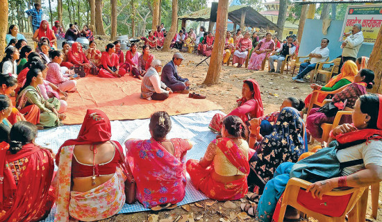 Holi being celebrated as a campaign to preserve tradition