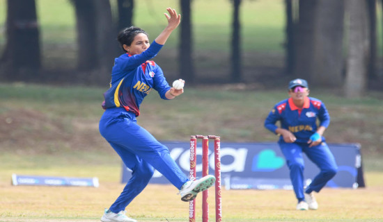 Nepal posts 146-run target for Netherlands in Women's T20I Tri-Series