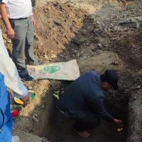 Ancient well discovered at Khayardanda of Rupandehi district