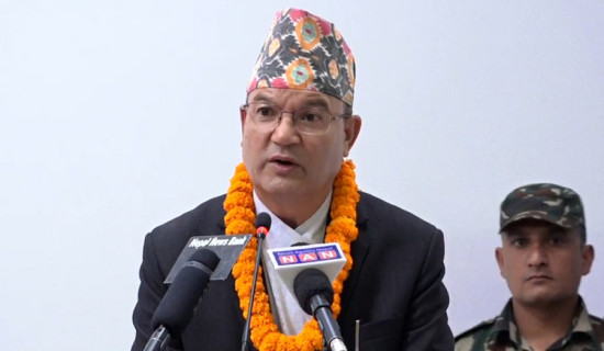 Participants of Mithila Madhyamiki Parikrama arrive in Janakpurdham