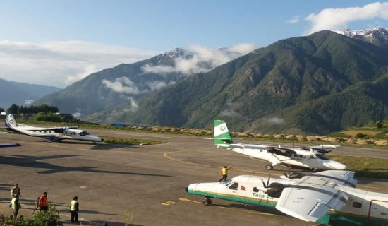 Air services disrupted for four days in Humla