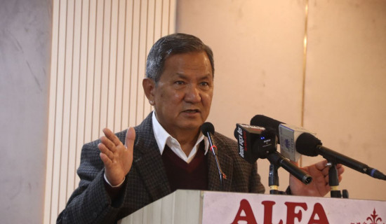 Minister Gurung urges local levels to channelize advertisements through official system