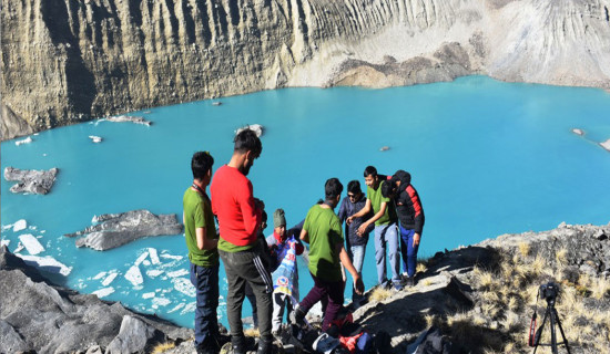 Construction of an open museum begins at Annapurna Base Camp